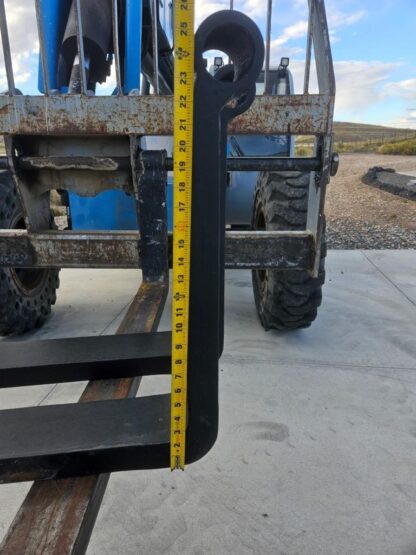 2 Telehandler Forks 5" x 72" x 2-1/4" Pin Shaft Mount 10800 lb for Genie JLG - Seller refurbished - Image 9