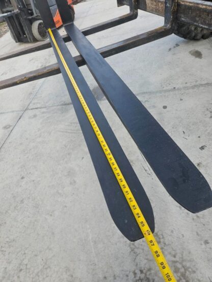 2 Telehandler Forks 5" x 96" x 2-1/4" Pin Shaft Mount 10800 lb for Genie JLG - Seller refurbished - Image 25