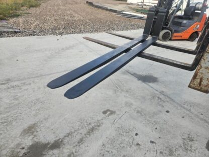 2 Telehandler Forks 5" x 96" x 2-1/4" Pin Shaft Mount 10800 lb for Genie JLG - Seller refurbished - Image 28