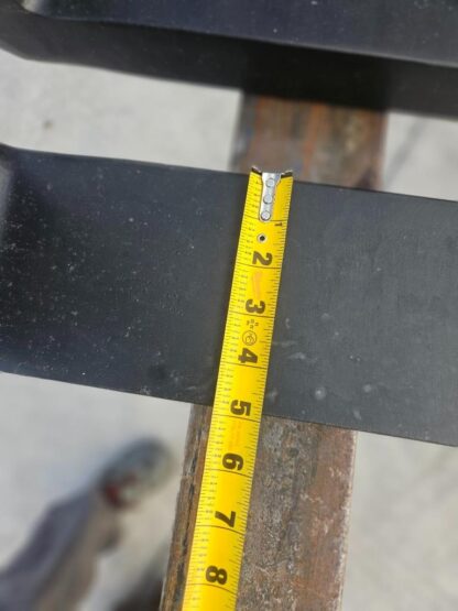 2 Telehandler Forks 5" x 96" x 2-1/4" Pin Shaft Mount 10800 lb for Genie JLG - Seller refurbished - Image 32