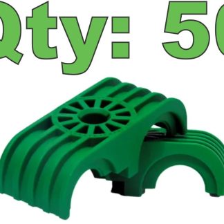 (25) Freightliner 23-13454-000 Green Battery Cable Clamp 2/0 or 4/0 - New