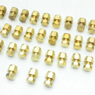 33 New Parker Brass 6 PNBZ-B 3/8" CPI Tube Caps - New