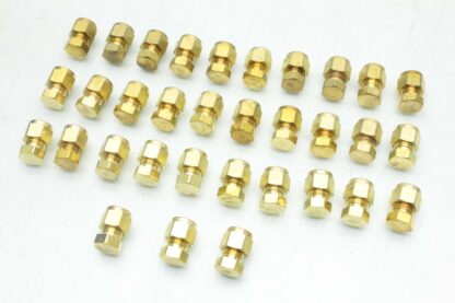 33 New Parker Brass 6 PNBZ-B 3/8" CPI Tube Caps - New - Image 7