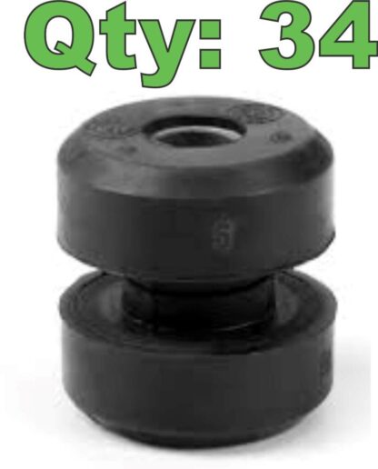 (34) New Barry Hutchinson 44001-1 Bonded Tube Mount Isolator 44000 - New - Image 9