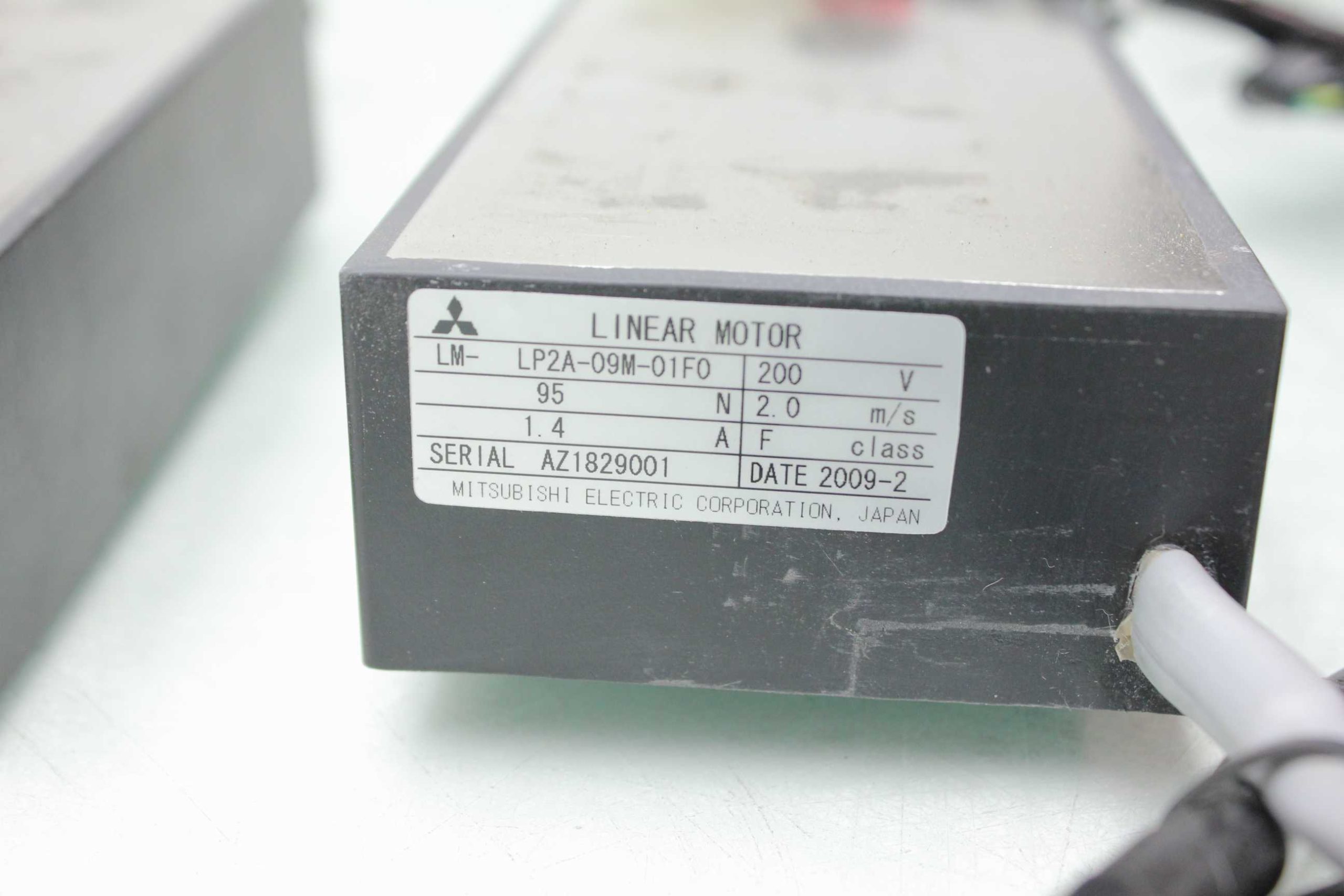 4 Mitsubishi Magnetic Linear Servo Motors LP2A-09M-01F0 with 4 Magnet Tracks - Used - Image 13