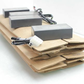 4 Mitsubishi Magnetic Linear Servo Motors LP2A-09M-01F0 with 4 Magnet Tracks - Used