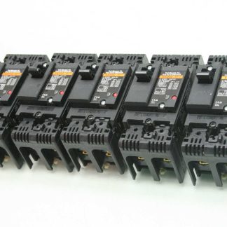 5 Fuji Electric EA32AC-BB2AEAC-010 Industrial Circuit Breaker 10A Two Pole - Used