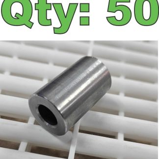 (50) New Steel 3/8" Unthreaded Spacers 3/4" OD, 1-1/4" Long 92414A479 - New