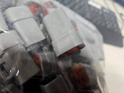 (50) New TE Connectivity / Deutsch DTP06-4S Receptacle Housings 4 Pin - New - Image 4