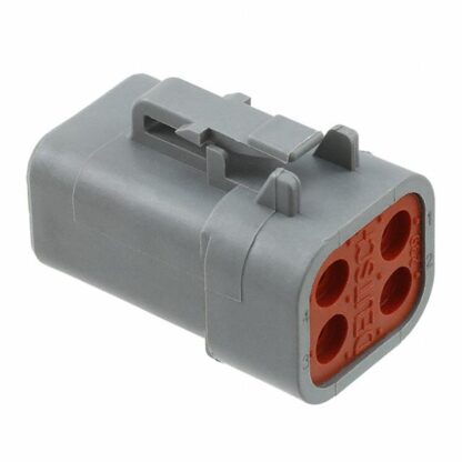 (50) New TE Connectivity / Deutsch DTP06-4S Receptacle Housings 4 Pin - New - Image 7