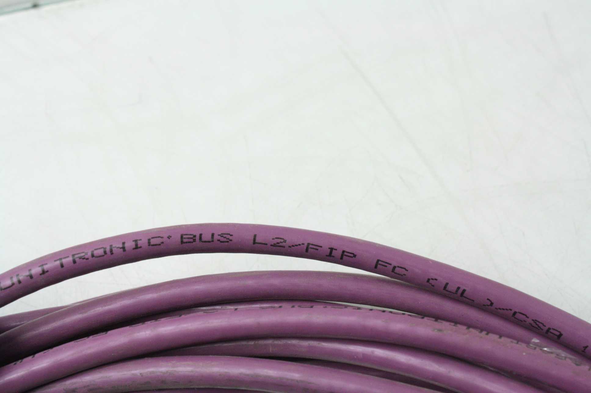 60' Lapp Kabel ProfiBus Unitronic Bus Cable L2/FIP 1 x 2 x 0.64 / 22 AWG E224252 - Used - Image 13