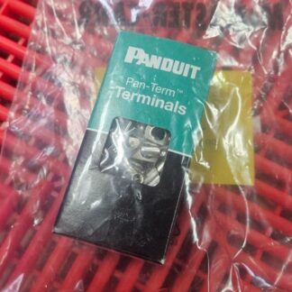(86) New Panduit LCA10-14F-L Copper 10 AWG Right Angle Compression Lug 1/4" Hole - New