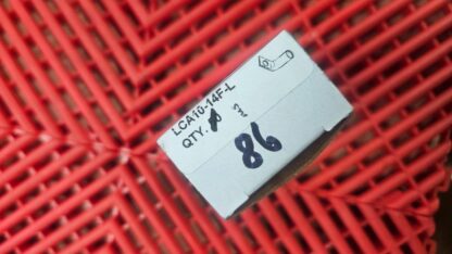 (86) New Panduit LCA10-14F-L Copper 10 AWG Right Angle Compression Lug 1/4" Hole - New - Image 8