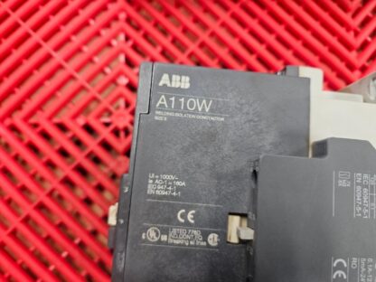 ABB A110W-30 Three Pole 1000V / 160A Welding Isolation Contactor 110-120V Coil - Used - Image 3