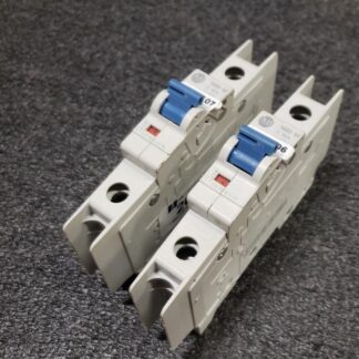 Allen Bradley 1489-M1C150 Ser. D Circuit Breaker 15A Single Pole Lot of 2 - Used
