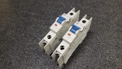 Allen Bradley 1489-M1C150 Ser. D Circuit Breaker 15A Single Pole Lot of 2 - Used
