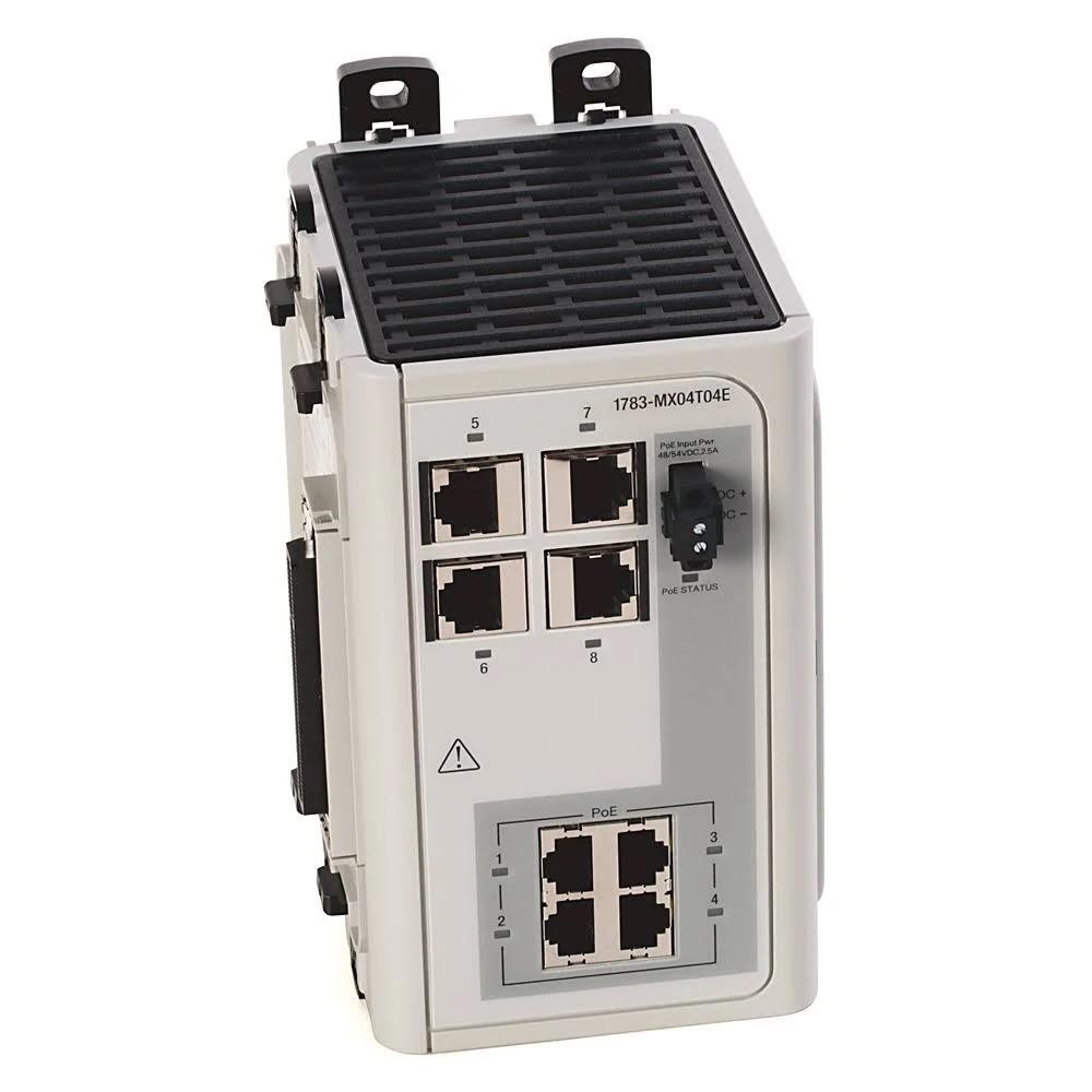 Allen-Bradley 1783-MX04T04E Ser A Managed Ethernet Switch Stratix 8000, US Stock - New other (see details)