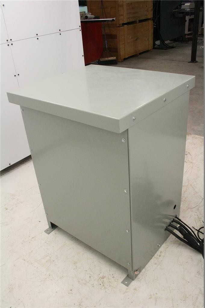 American Electric AEC Dry Transformer 3x21SDBAX, 3x 21kVA, 120/208Y - 577/1000Y - Used - Image 3