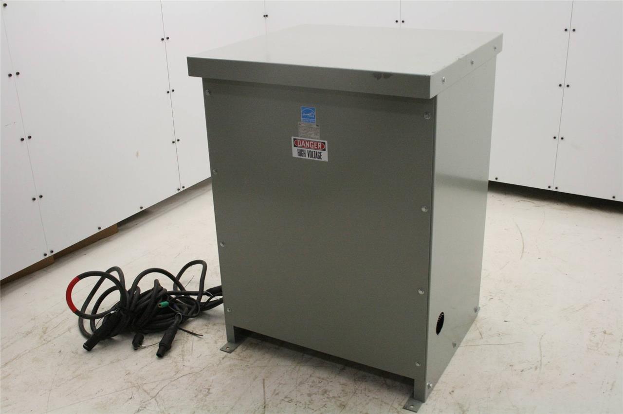 American Electric AEC Dry Transformer 3x21SDBAX, 3x 21kVA, 120/208Y - 577/1000Y - Used - Image 28