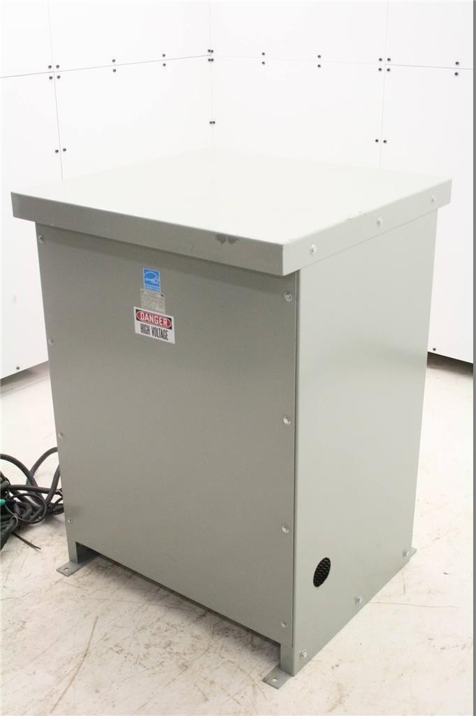 American Electric AEC Dry Transformer 3x21SDBAX, 3x 21kVA, 120/208Y - 577/1000Y - Used