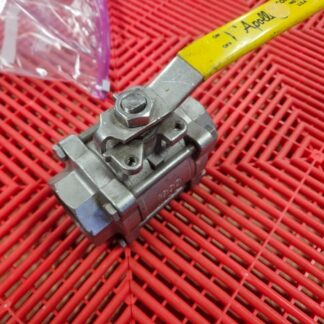 Apollo 1-1/2" NPT 1000 WOG Full Port Ball Valve  316 SS 3-Piece 86R-107-01 - Used