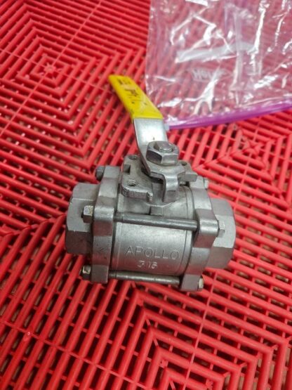 Apollo 1-1/2" NPT 1000 WOG Full Port Ball Valve  316 SS 3-Piece 86R-107-01 - Used - Image 9