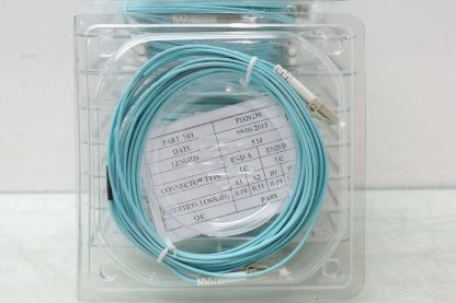 Aqua LC to LC 5m Multimode Duplex 10 Gigabit Fiber Optic Cable New 172435437837