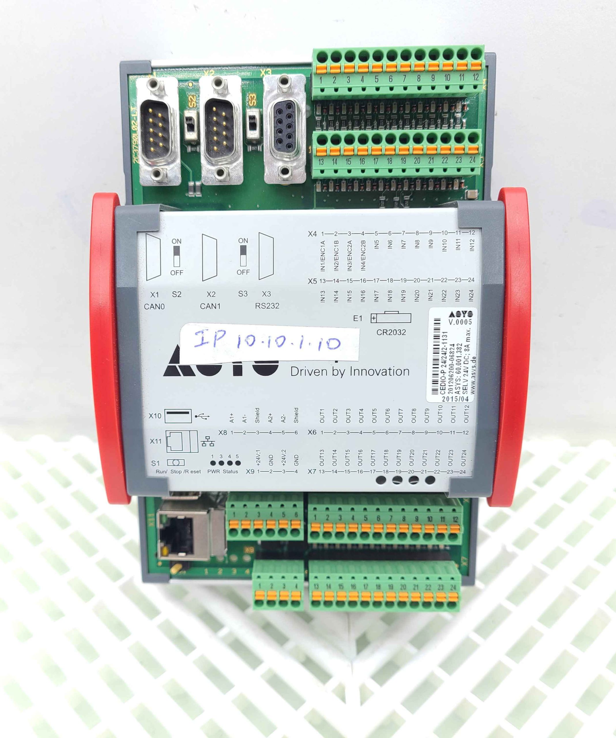 Asys CEDIO-P 24/24/2-1131 Industrial PLC - Used - Image 10