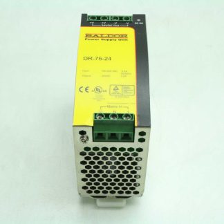Baldor Power Supply Unit DR-75-24 / 24VDC / 3.2A / DIN Mount - Used