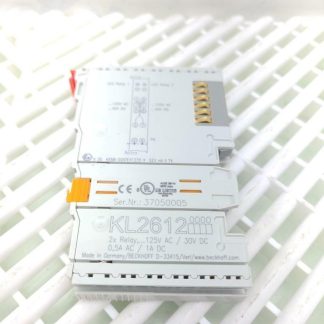 Beckhoff KL2612 | Bus Terminal, 2-Channel Relay Output, 125 VAC, 30 VDC - Used