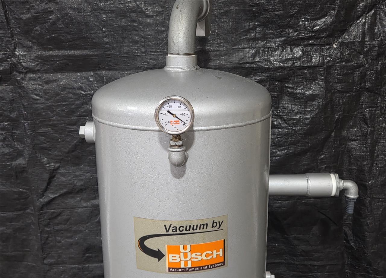 Busch Vacuum Chamber Vertical Vacuum Receiver Tank - Used - Image 4