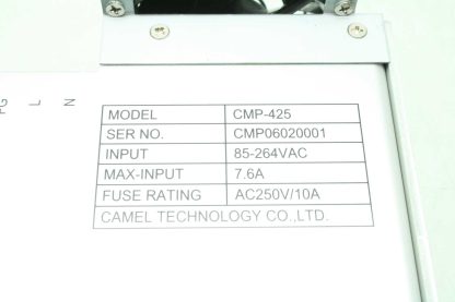Camel Technology CMP 425 Servo Power Supply Output 5V 12V Used 182795207997 18