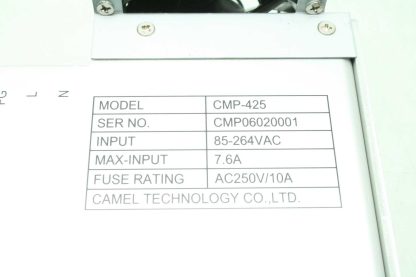 Camel Technology CMP 425 Servo Power Supply Output 5V 12V Used 182795207997 4