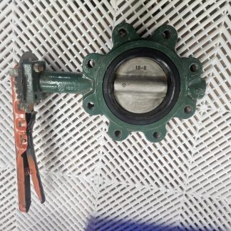 Center Line 55 Series 200 4" Lug Butterfly Valve 316SS Disc x Cast Iron Frame - Used