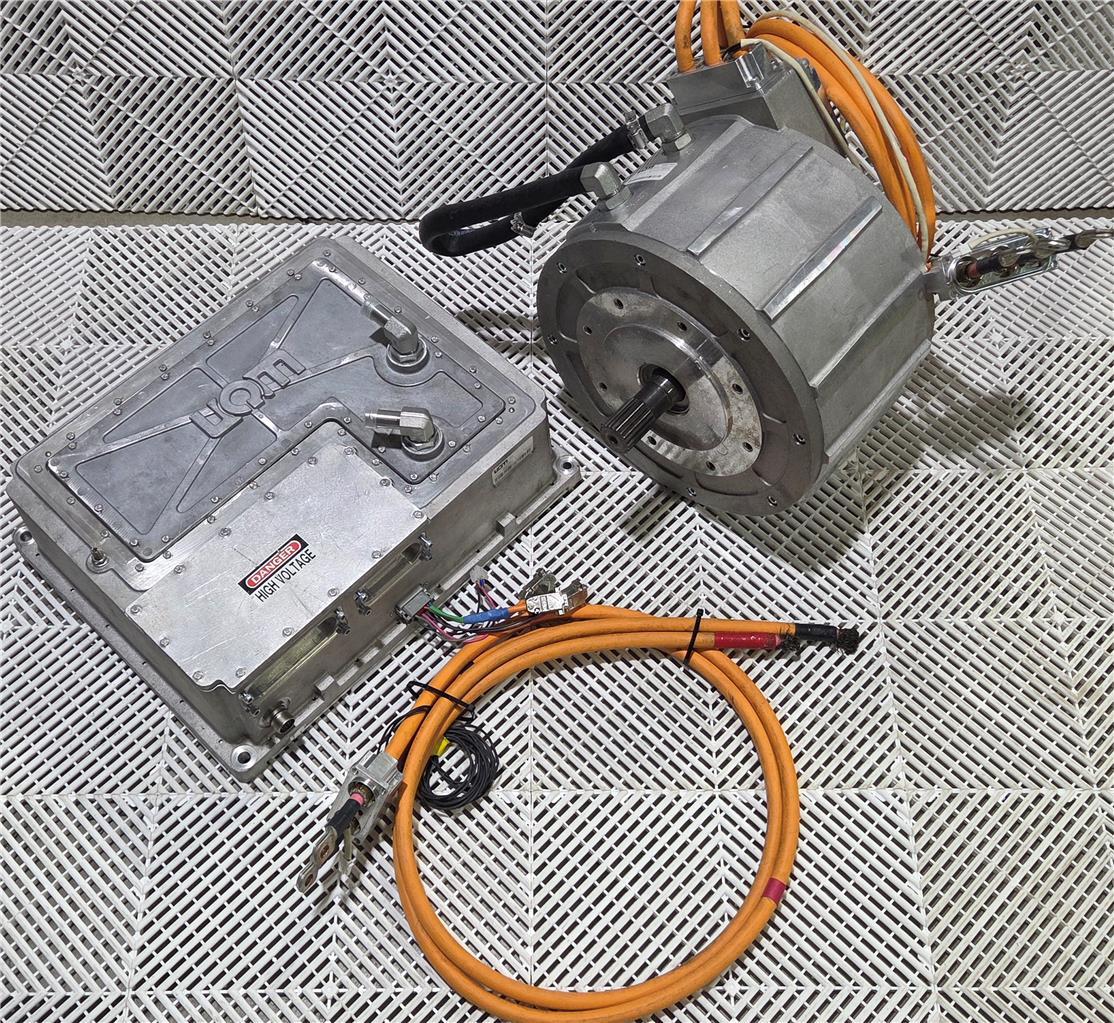 Danfoss UQM SPM250-130-2 EV Motor Transmission w/ PP HD-220 Controller - Used - Image 20