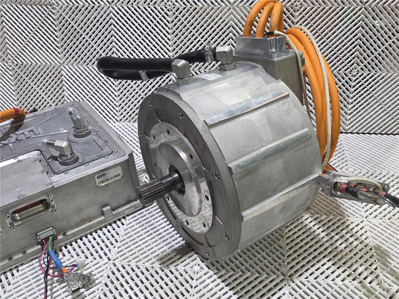 Danfoss UQM SPM250-130-2 EV Motor Transmission w/ PP HD-220 Controller - Used - Image 21