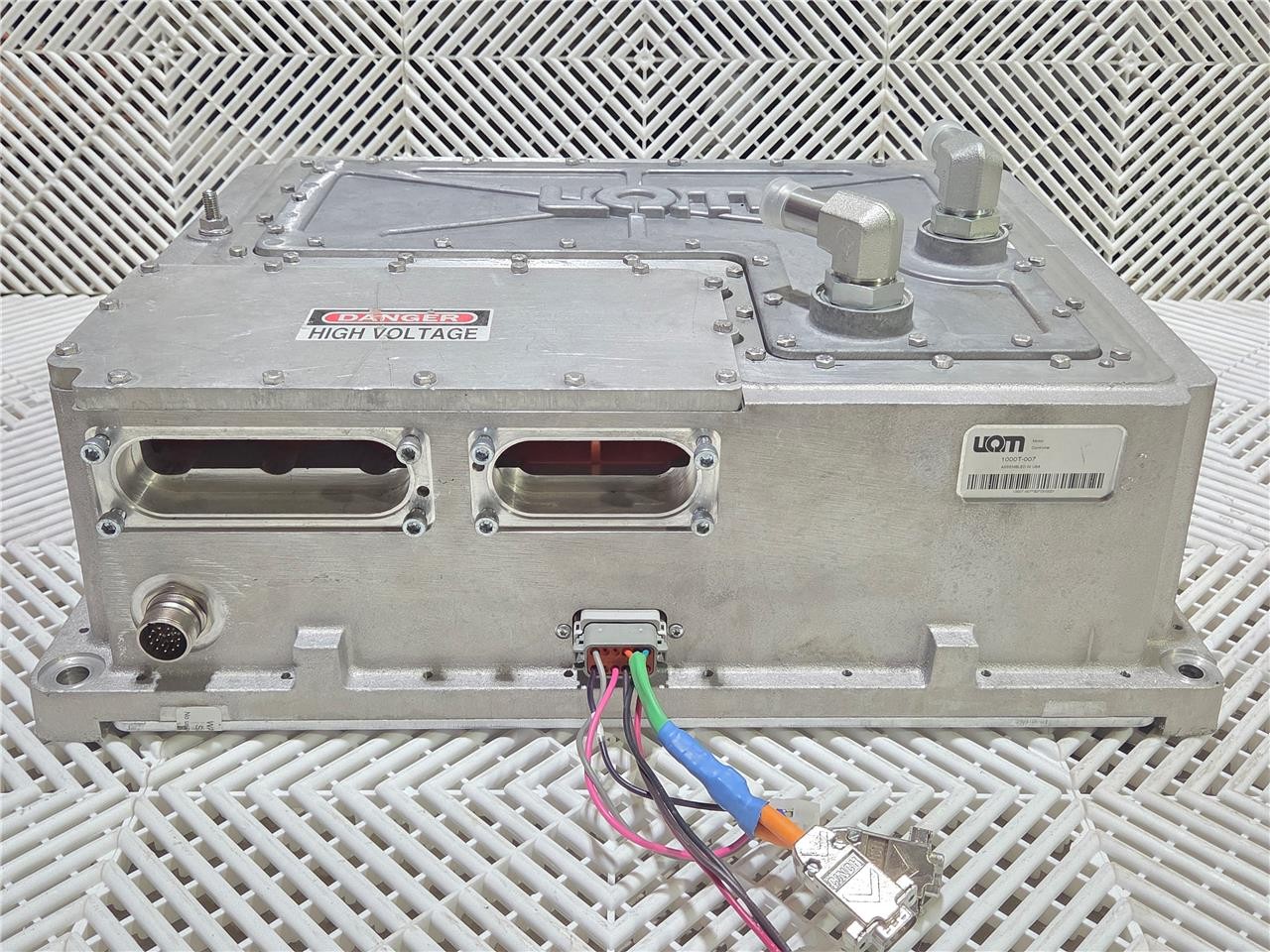 Danfoss UQM SPM250-130-2 EV Motor Transmission w/ PP HD-220 Controller - Used - Image 10