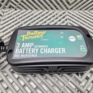 Deltran 6/12V Fully Automatic Battery Tender 3 AMP Charger & Maintainer w/ Leads - Used