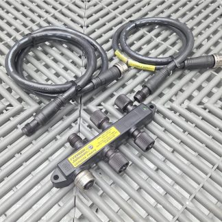 Evinrude / Johnson 587172 6-Port Connector Hub w/ x2 Cables - Used