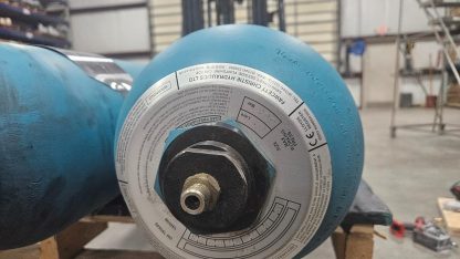 FCH / Parker 50L Hydraulic Accumulator / 360 Bar / 5200 PSI / FCH937625-A - Used - Image 15
