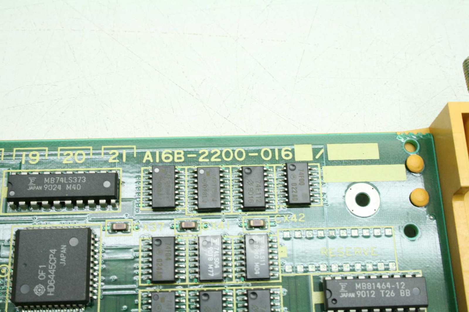 GE Fanuc Axes Control Board A16B-2200-016 Graphic CPU MMC Interface - Used - Image 4