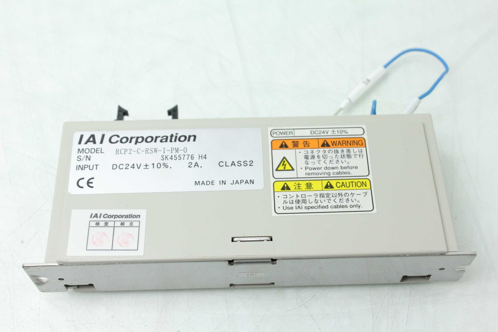 IAI Robo Cylinder RCP1-RSW-I-PM-10-100-P1-S-SE Cylinder Actuator 100mm Stroke - Used - Image 9