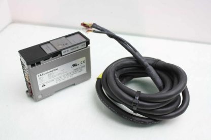 IAI Robo Net RACON-20 Single Axis Robot Linear Actuator Controller w/ Cables - Used
