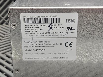 IBM 41T9370 Blower MSA-10.5SS 600W Motor Drive Assembly - Used - Image 21
