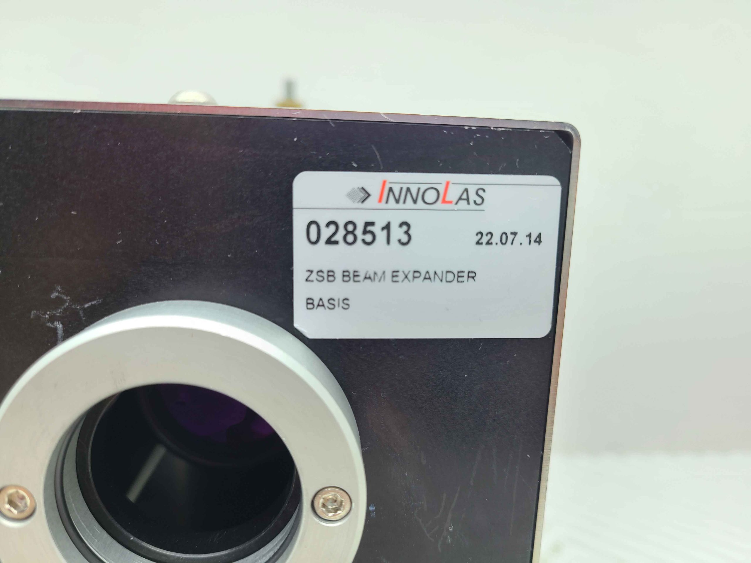 InnoLas 028513 ZSB Beam Expander w/ 029180 Adapter Socket - Used - Image 11