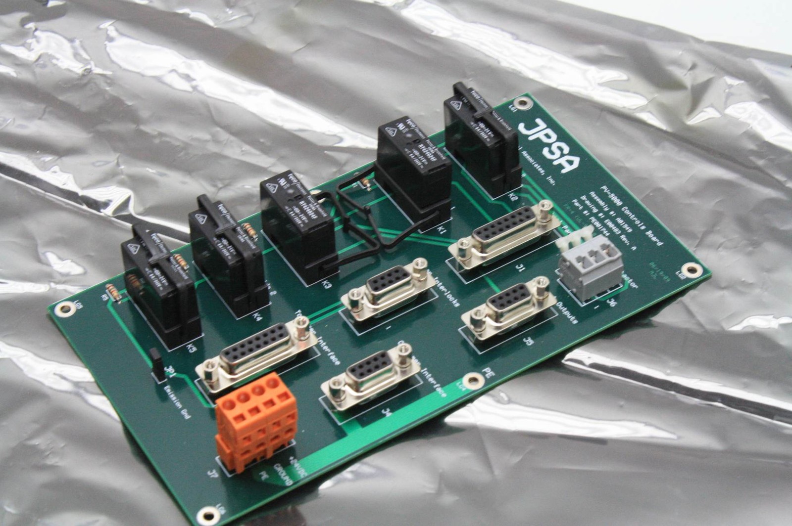 JPSA PV-5000 Laser Scribe Control Board UL-94V-0 - Used - Image 13
