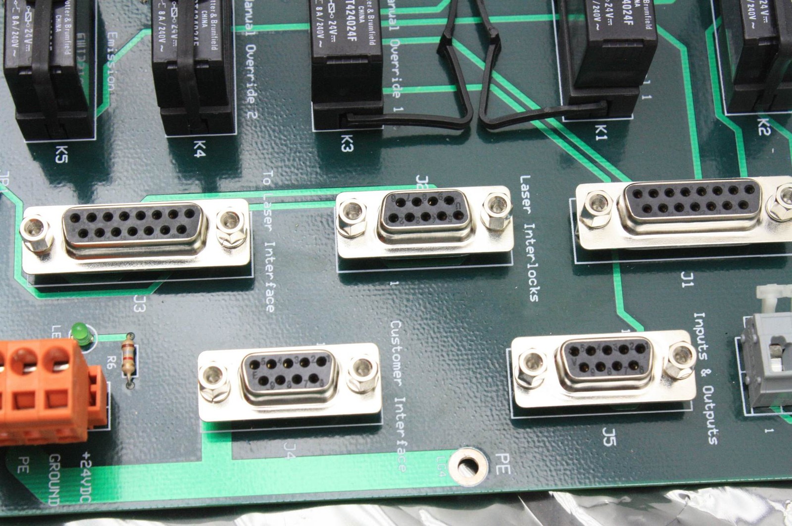 JPSA PV-5000 Laser Scribe Control Board UL-94V-0 - Used - Image 6