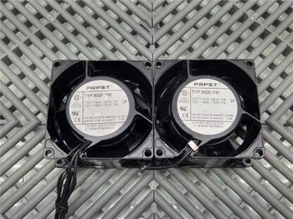 Lot of 2 EbmPapst TYP 8500 VW Aluminum Fans - Used - Image 4