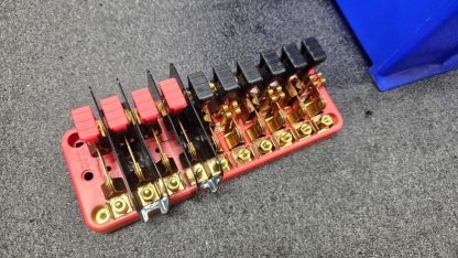 Milbank TS10-0109 Test Switch 10 Pole SPST Knife Switch 600V / 20A - Used