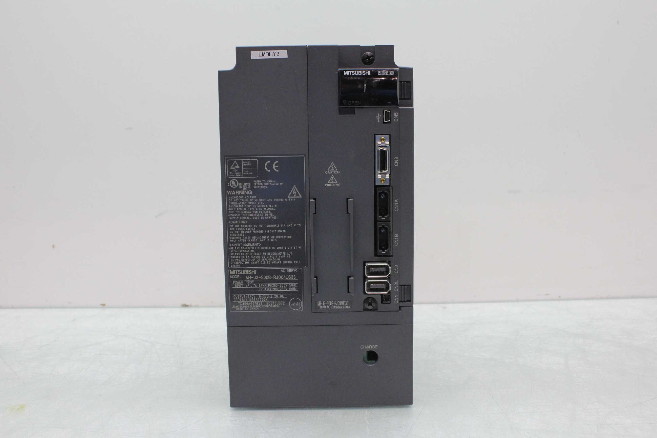 Mitsubishi MR-J3-500B Servo Drive w LM-H2 Linear Magnetic Motor - Used - Image 23